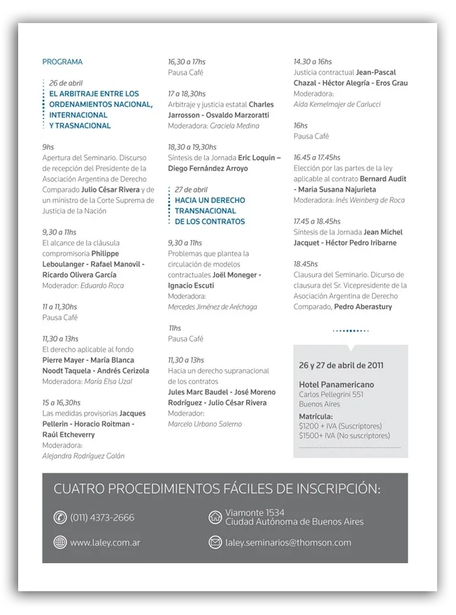 2011 Joranda de Derecho Comparado