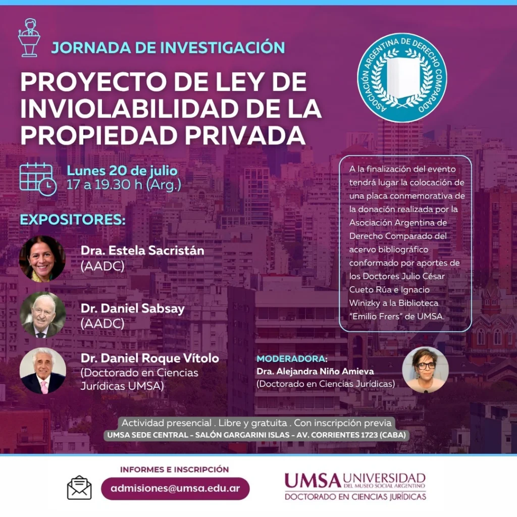 Proyecto de Ley de Inviolabilidad de la Propiedad Privada