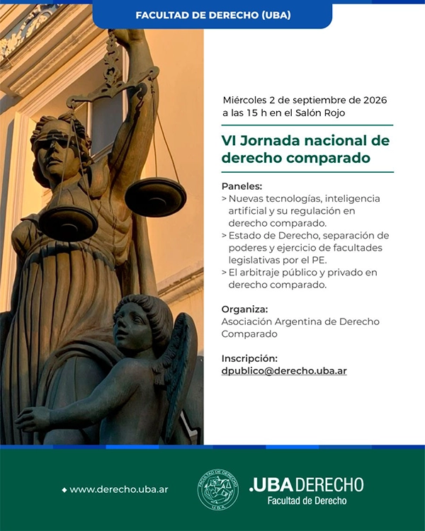 Sexta Jornada Nacional de Derecho Comparado - Círculo de Armas - CABA